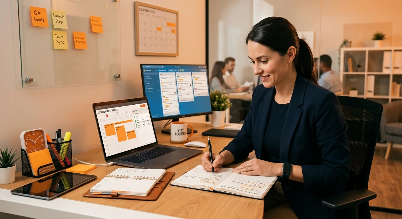 ניהול זמן עסקי - פרודוקטיביות ויעילות